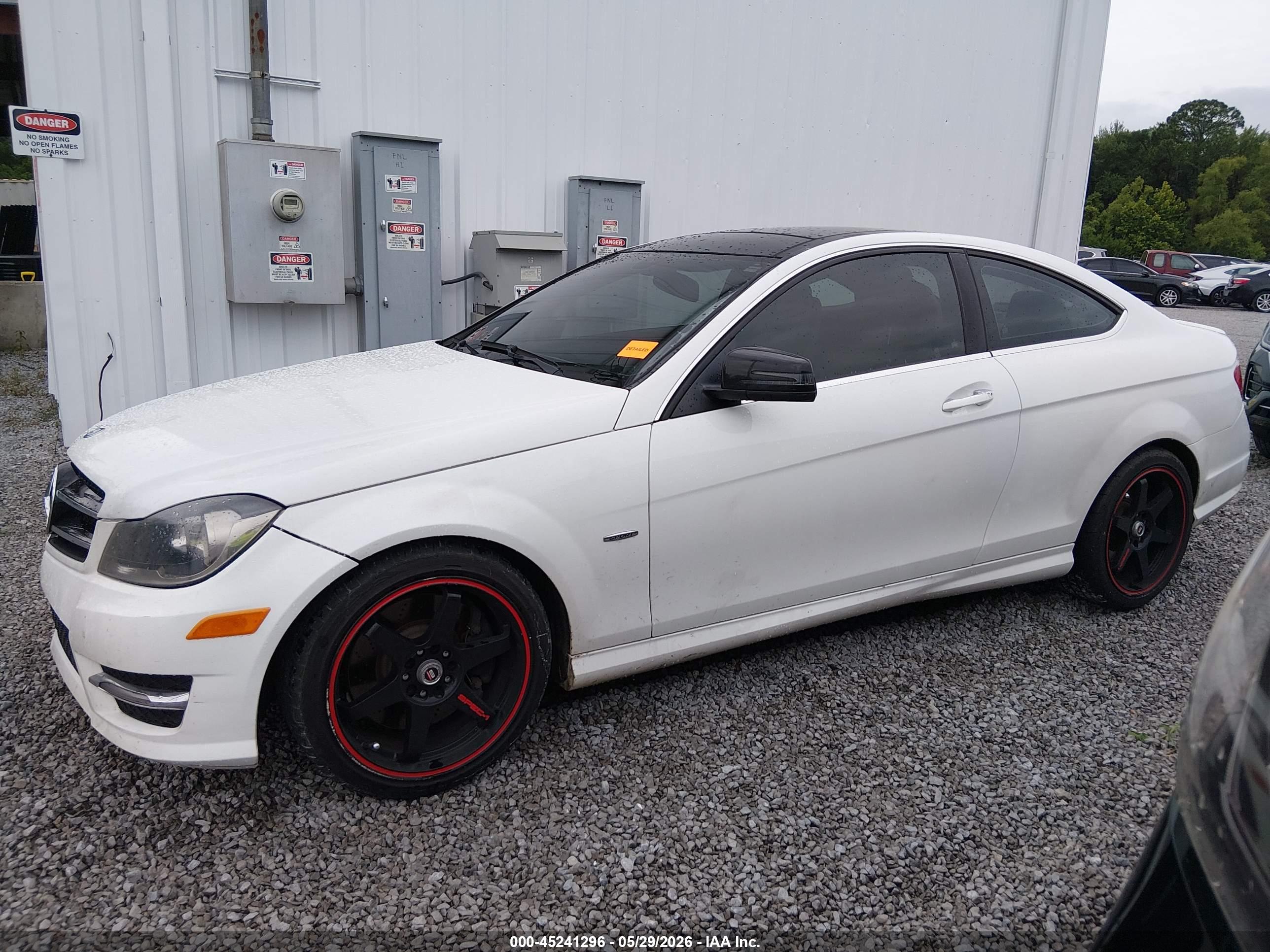 2013 MERCEDES-BENZ C 250 C250