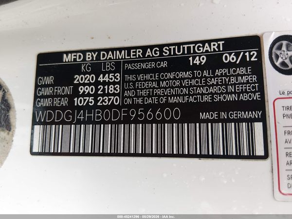 2013 MERCEDES-BENZ C 250 C250