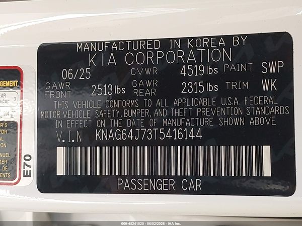 2026 KIA K5 GT-LINE AWD