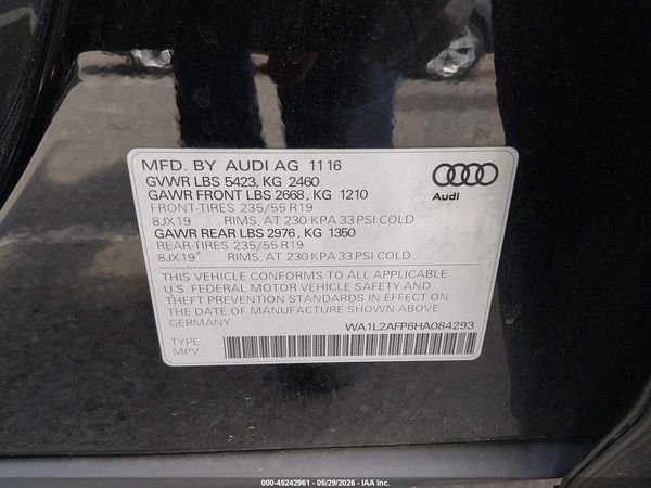 2017 AUDI Q5 2.0T PREMIUM