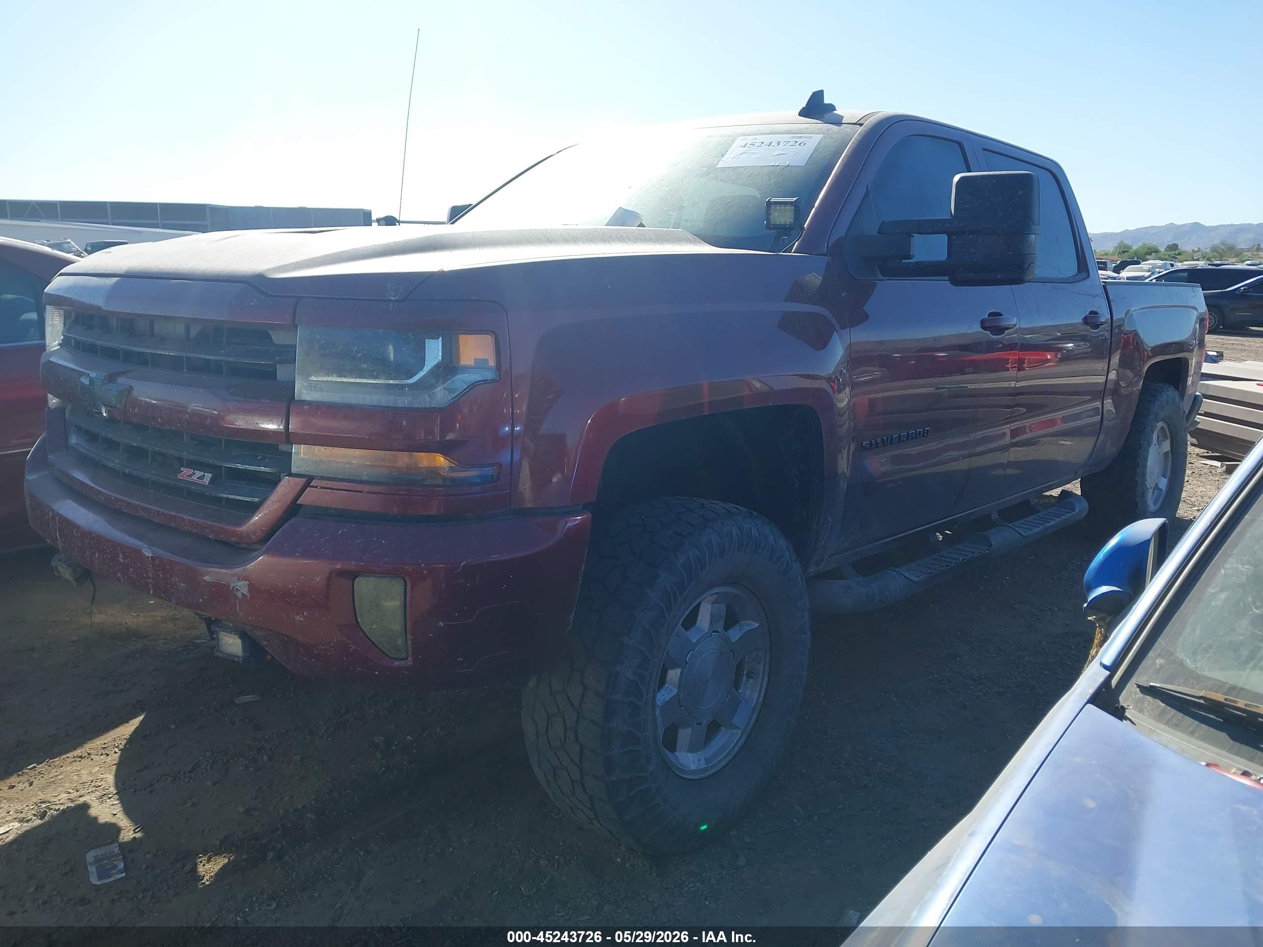 2017 CHEVROLET SILVERADO 1500 2LT — I2