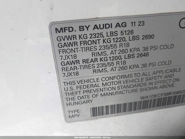 2024 AUDI Q3