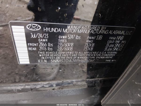 2023 HYUNDAI SANTA FE SEL