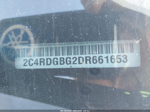 2013 DODGE GRAND CARAVAN AMERICAN VALUE PKG — I9