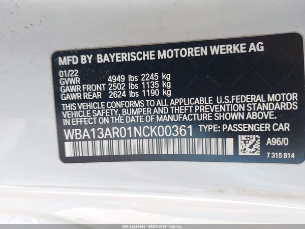 2022 BMW M440I XDRIVE
