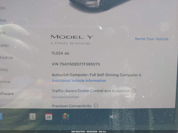 2026 TESLA MODEL Y
