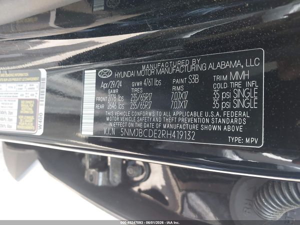 2024 HYUNDAI TUCSON SEL