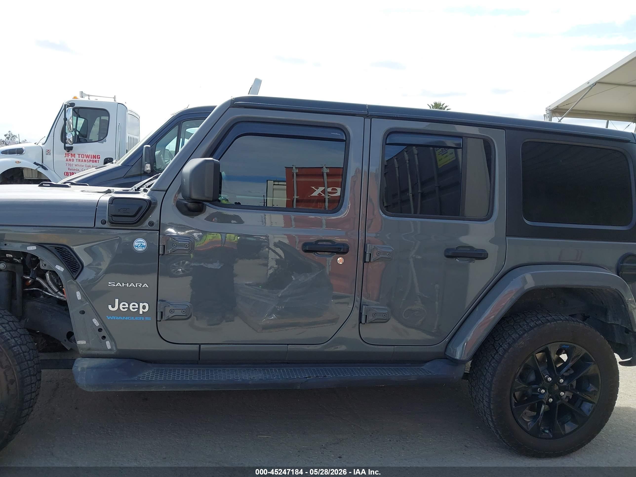 2023 JEEP WRANGLER 4XE SAHARA 4X4