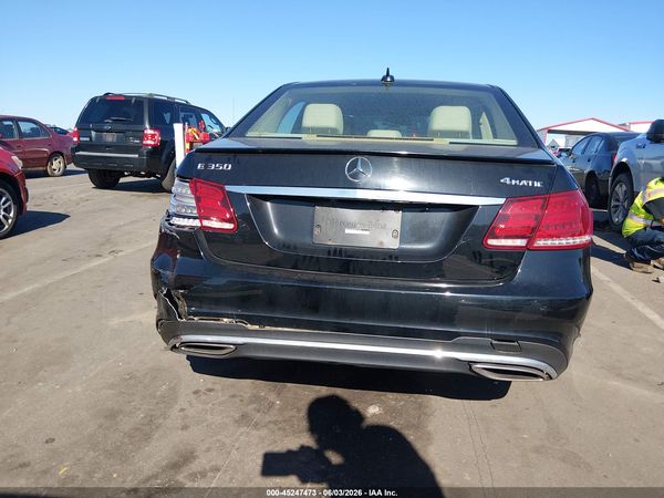 2016 MERCEDES-BENZ E 350 4MATIC