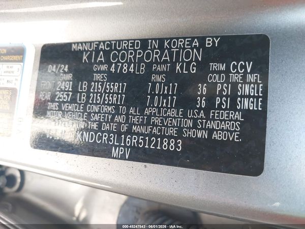 2024 KIA NIRO EV WIND