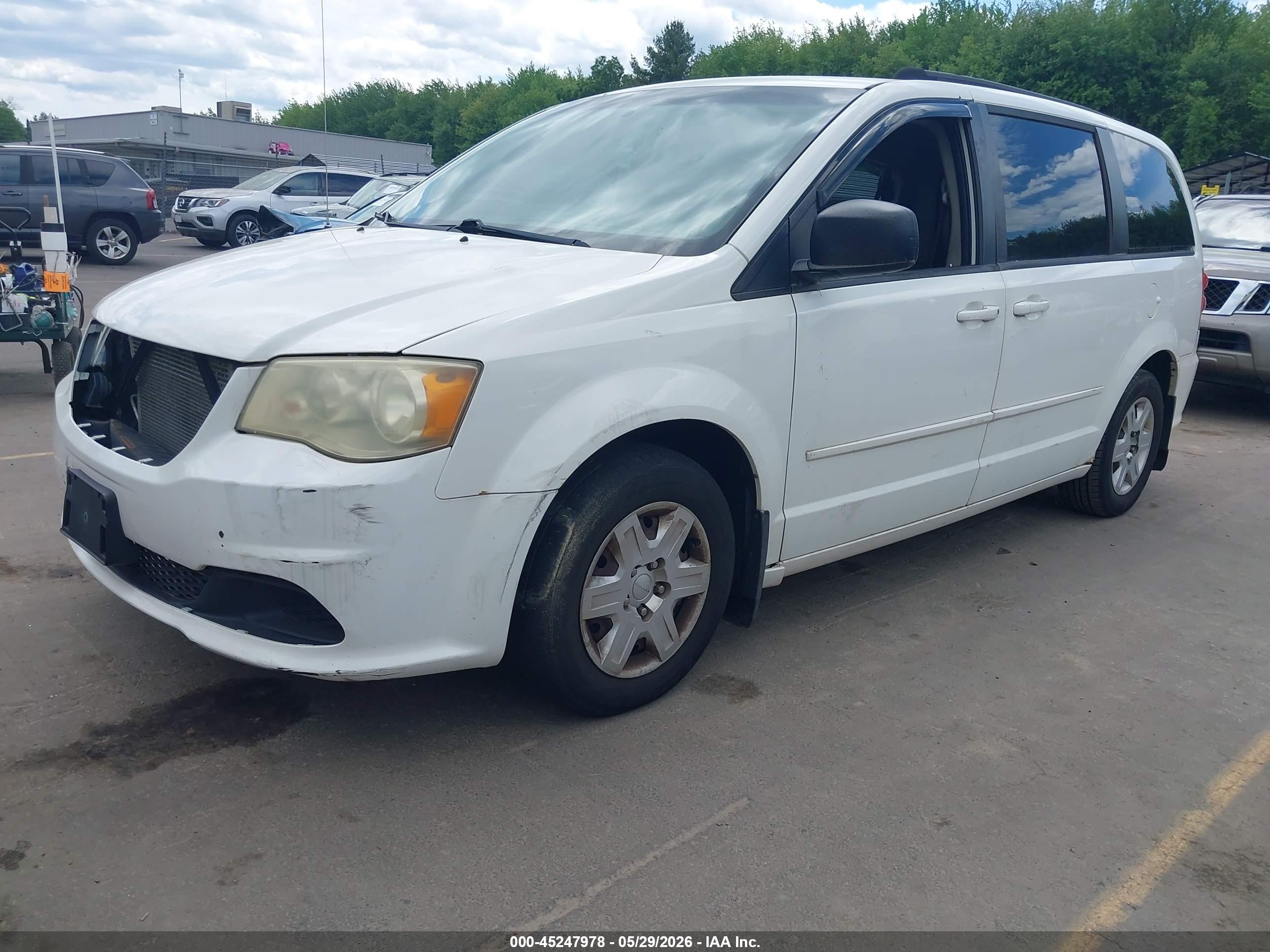 2012 DODGE GRAND CARAVAN SE/AVP — I2