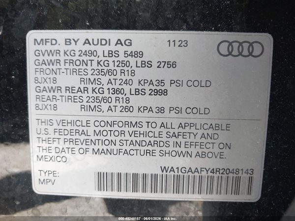 2024 AUDI Q5
