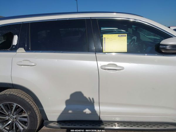 2018 TOYOTA HIGHLANDER XLE