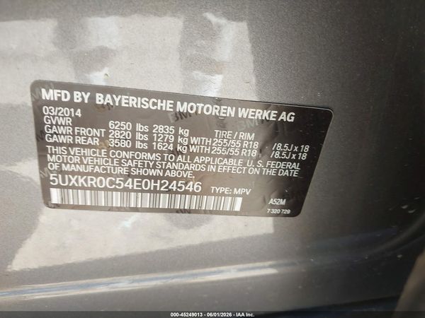 2014 BMW X5 XDRIVE35I