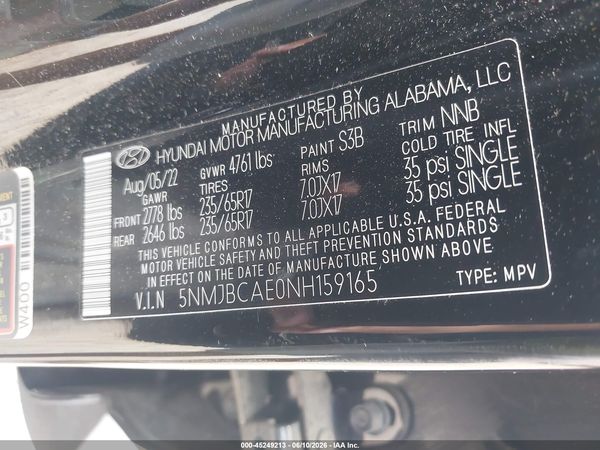 2022 HYUNDAI TUCSON SEL