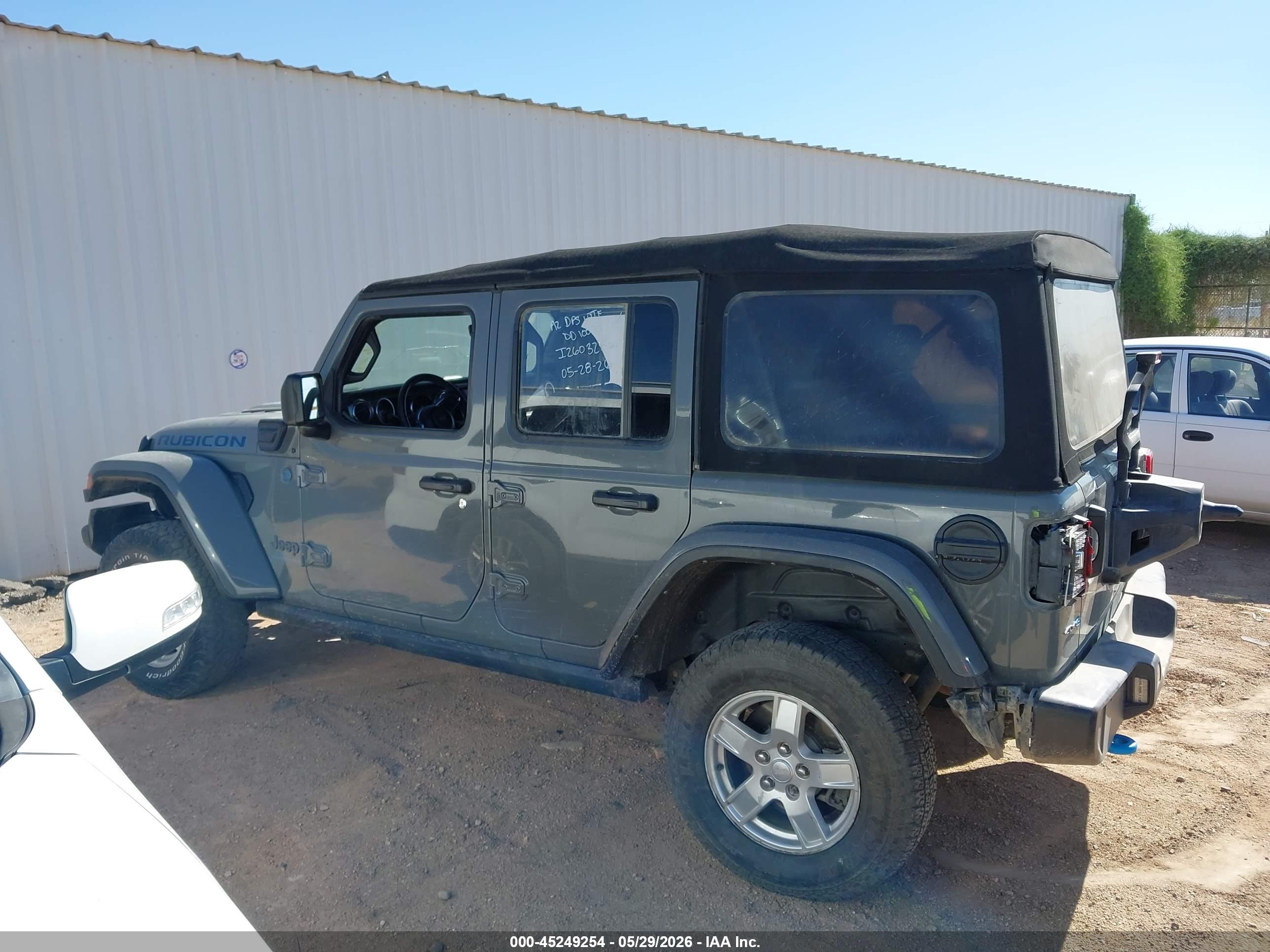 2023 JEEP WRANGLER 4XE RUBICON 4X4
