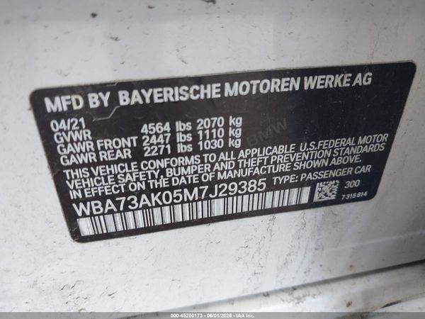 2021 BMW 228I GRAN COUPE XDRIVE