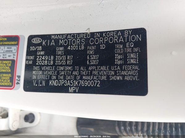 2019 KIA SOUL +