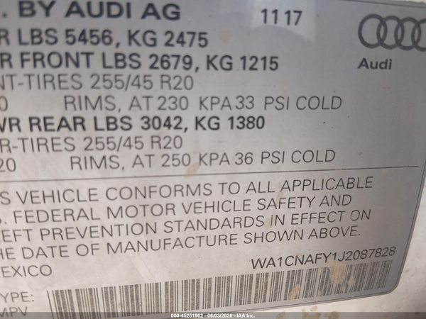 2018 AUDI Q5