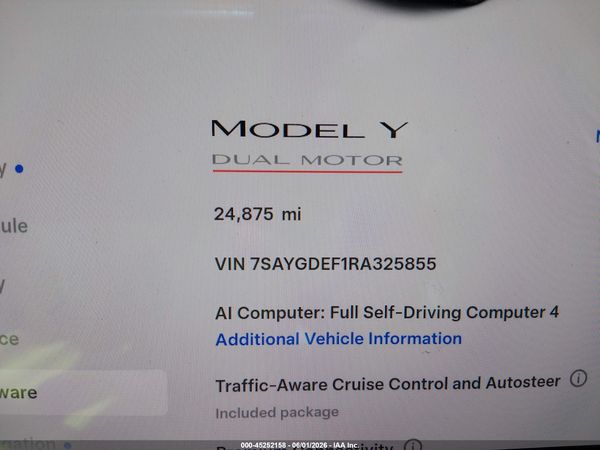 2024 TESLA MODEL Y