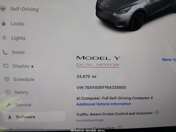 2024 TESLA MODEL Y