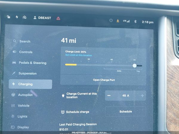 2019 TESLA MODEL S
