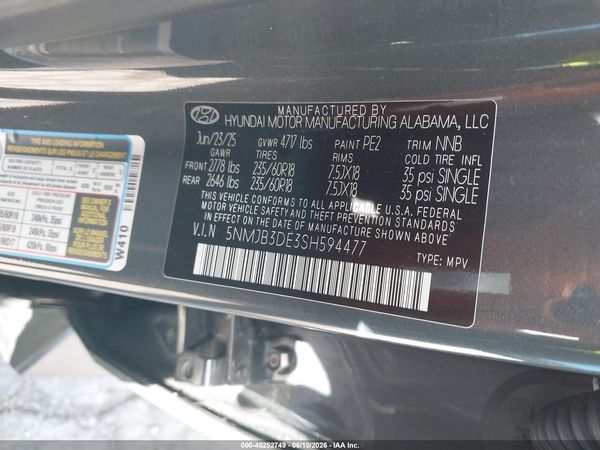 2025 HYUNDAI TUCSON SEL