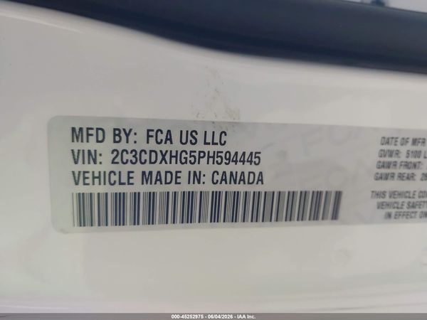 2023 DODGE CHARGER GT