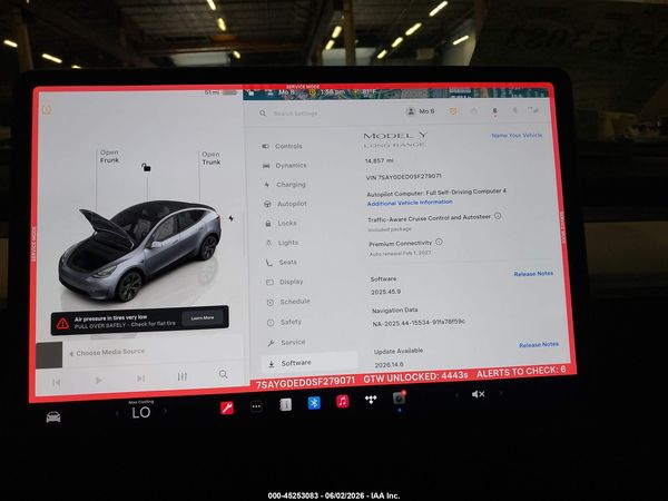 2025 TESLA MODEL Y RWD