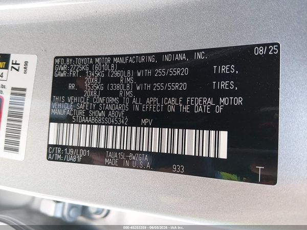 2025 LEXUS TX