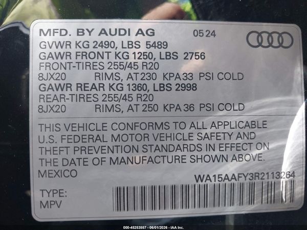 2024 AUDI Q5 SPORTBACK