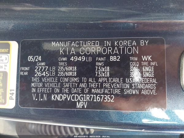 2024 KIA SPORTAGE HYBRID EX