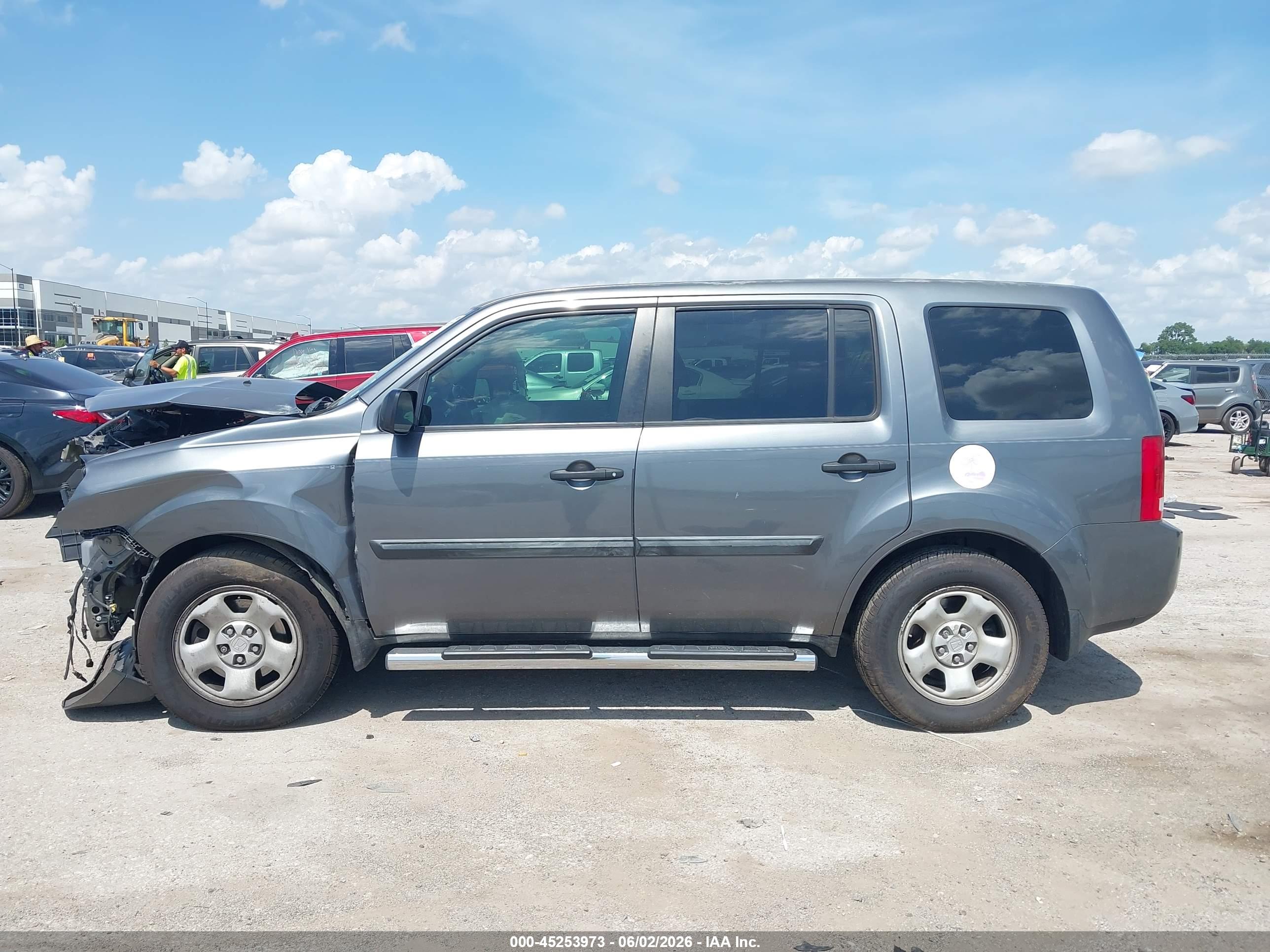 2013 HONDA PILOT LX