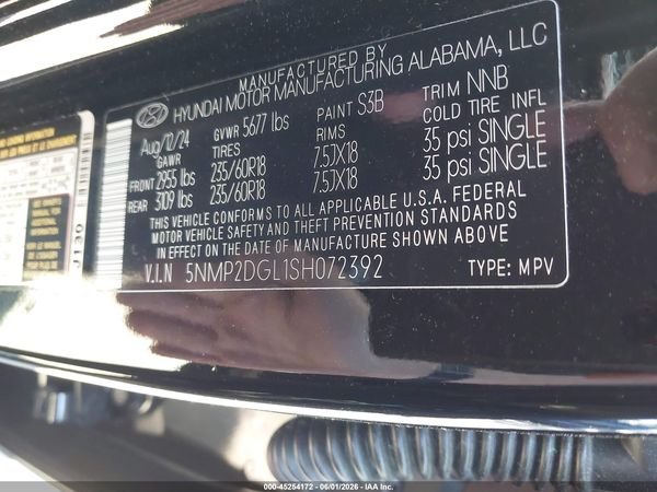 2025 HYUNDAI SANTA FE SEL