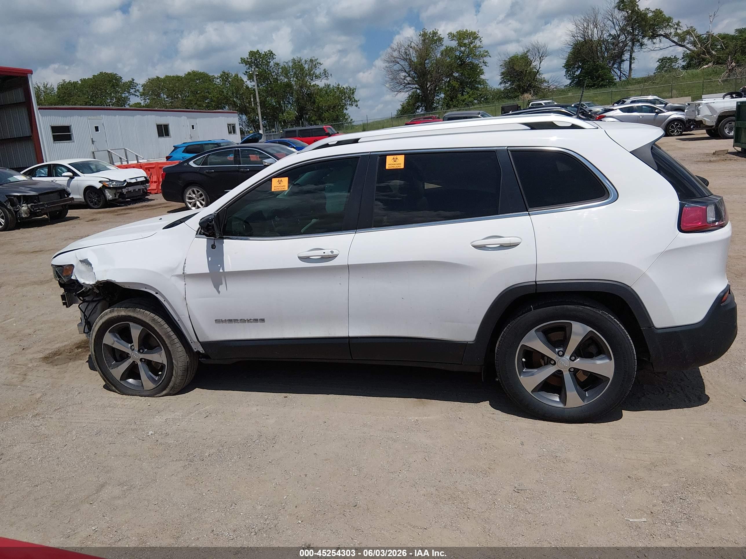 2019 JEEP CHEROKEE LIMITED 4X4