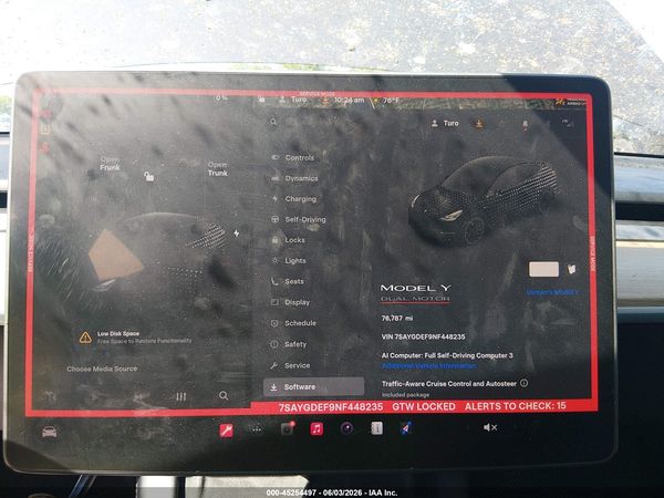 2022 TESLA MODEL Y