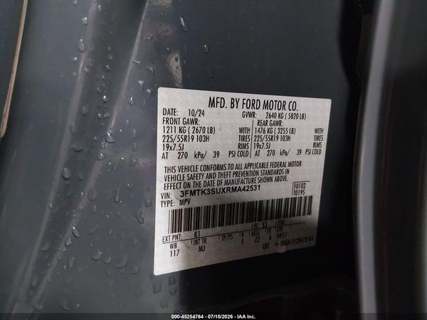 2024 FORD MUSTANG MACH-E PREMIUM