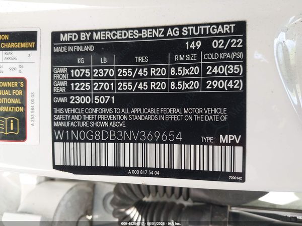 2022 MERCEDES-BENZ GLC 300 SUV