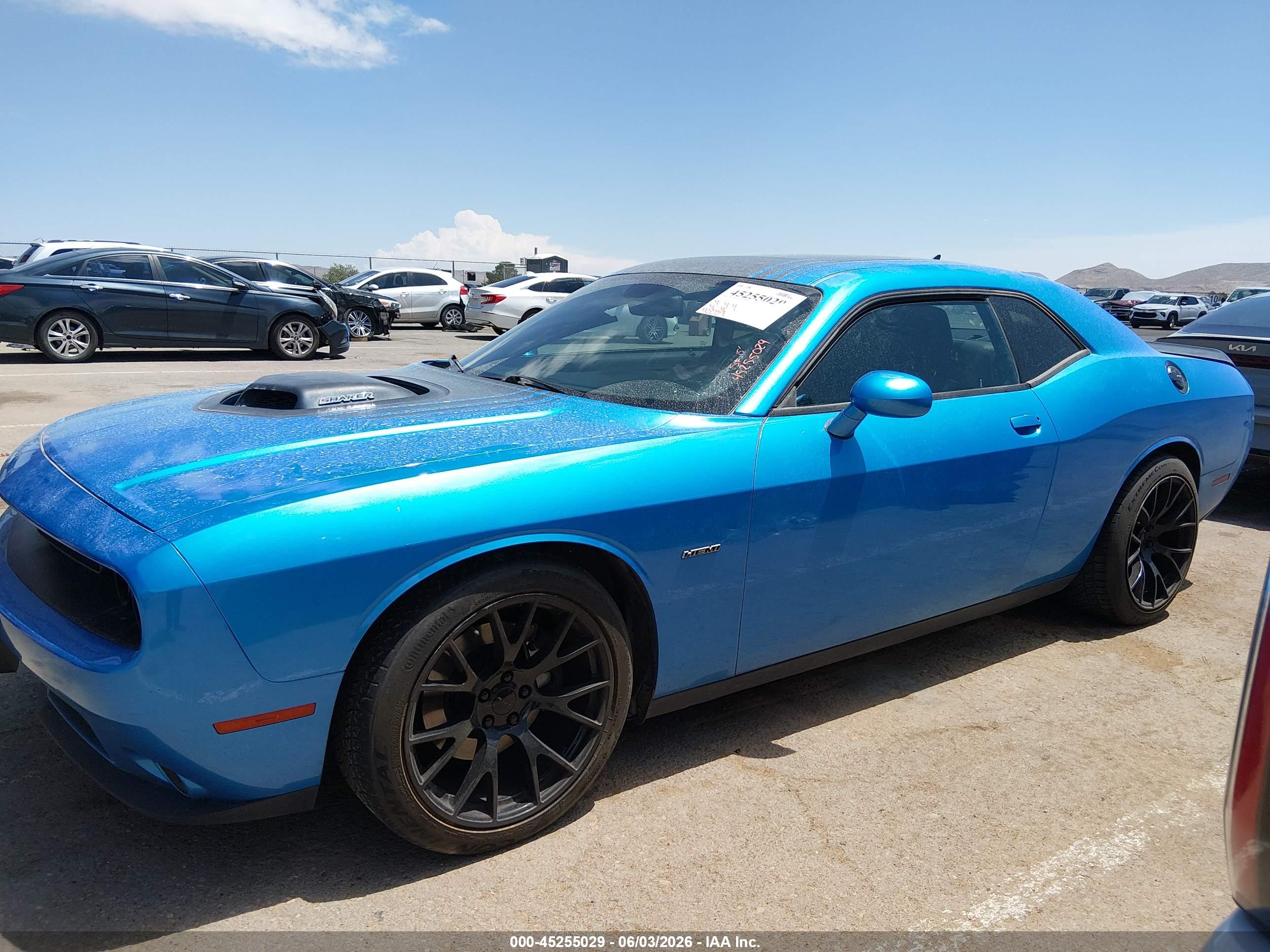 2015 DODGE CHALLENGER R/T PLUS SHAKER