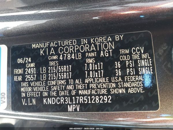 2024 KIA NIRO EV WIND