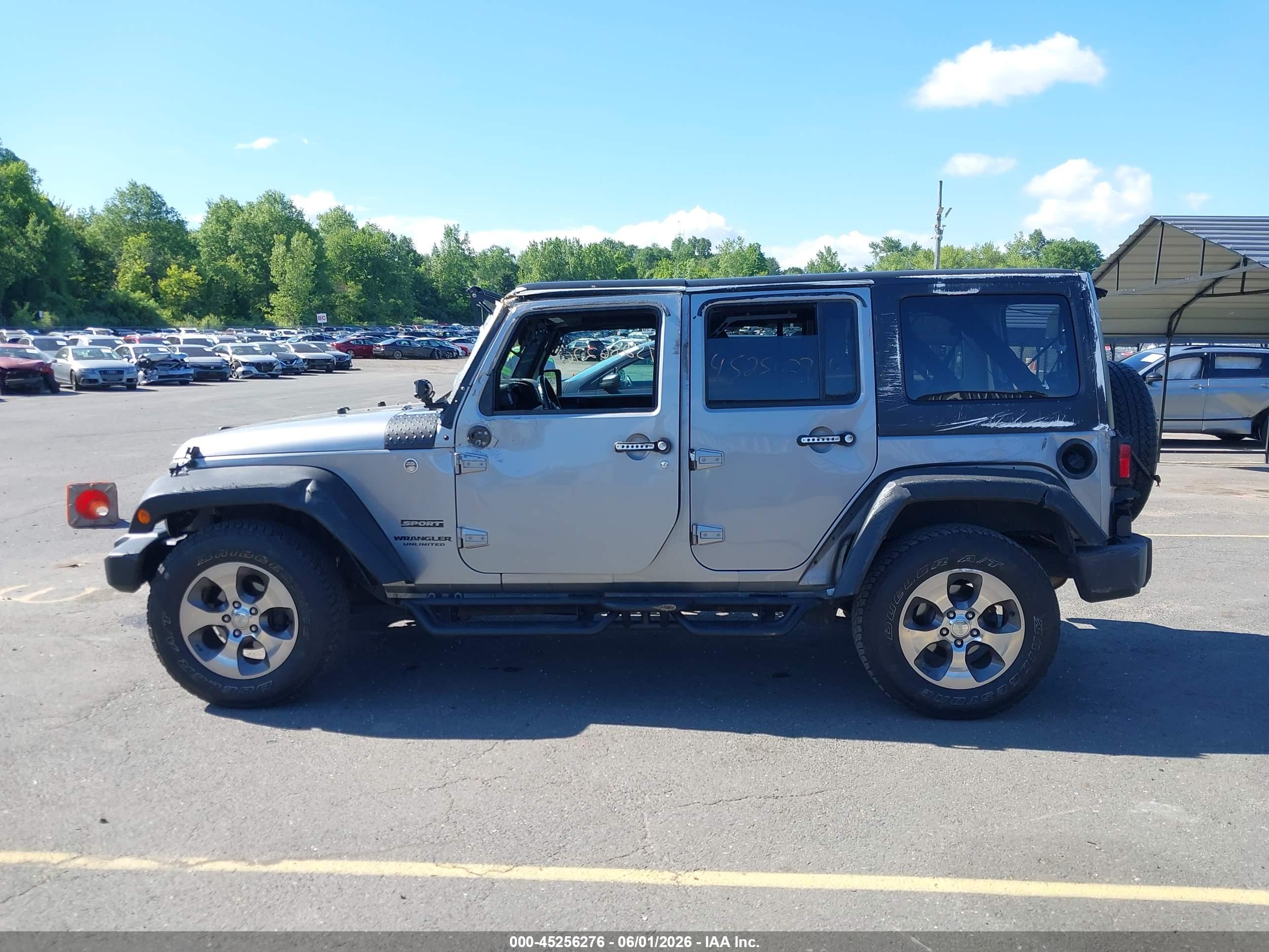 2017 JEEP WRANGLER UNLIMITED SPORT 4X4