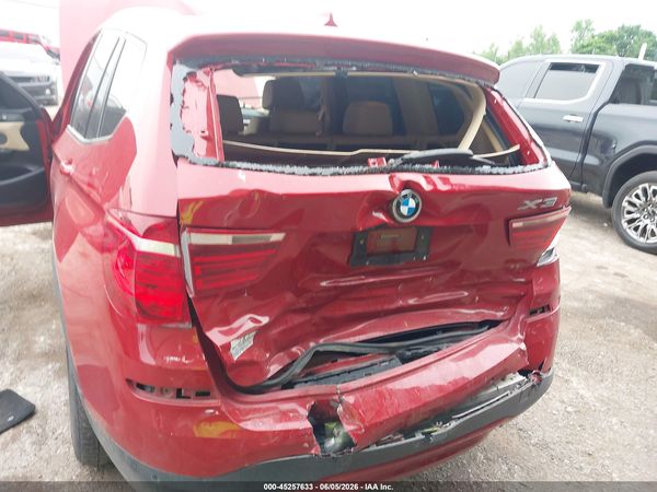 2017 BMW X3 XDRIVE35I