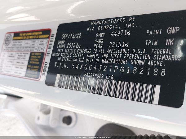 2023 KIA K5 GT-LINE
