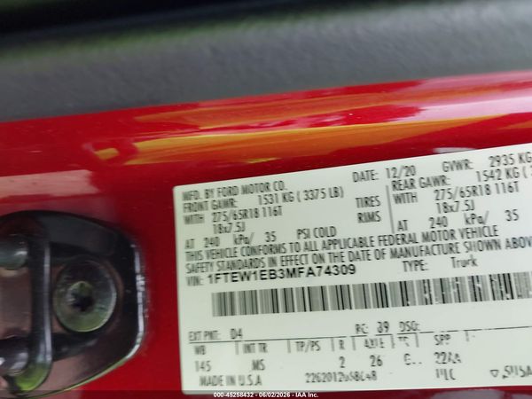 2021 FORD F-150 XLT