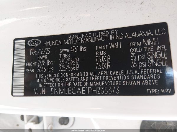 2023 HYUNDAI TUCSON LIMITED
