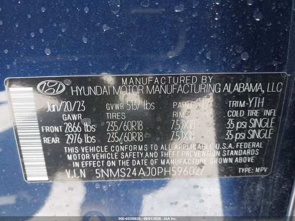 2023 HYUNDAI SANTA FE SEL