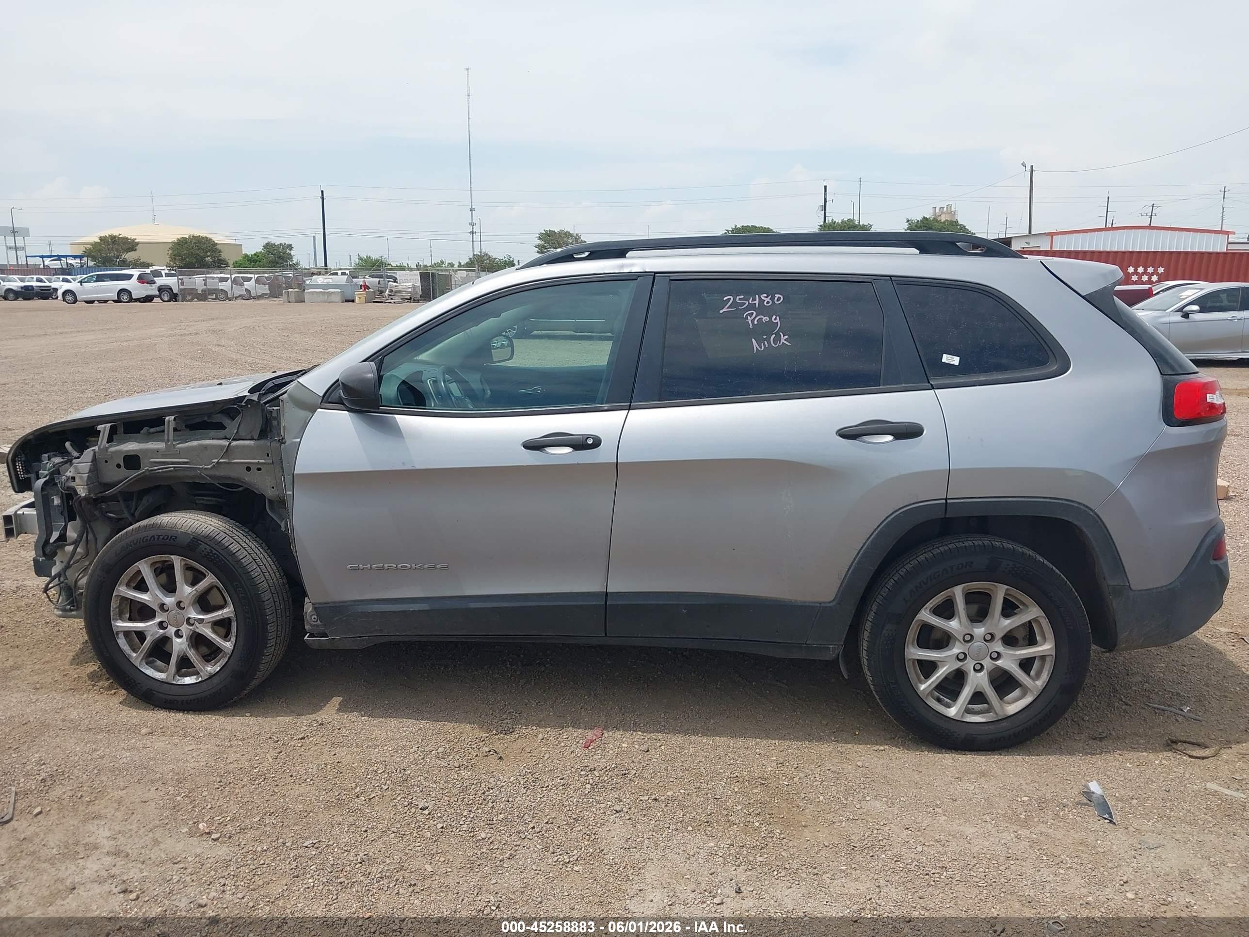 2016 JEEP CHEROKEE SPORT