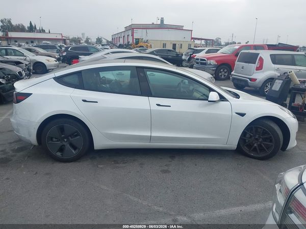 2022 TESLA MODEL 3 REAR-WHEEL DRIVE
