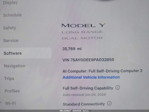 2023 TESLA MODEL Y