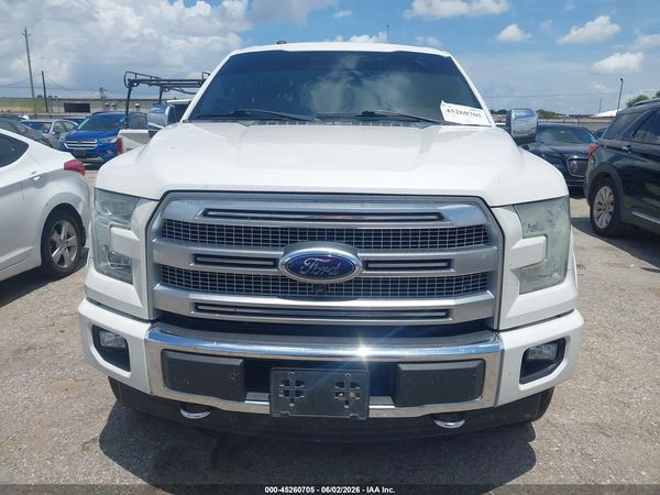 2017 FORD F-150 PLATINUM